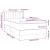 Pat box spring cu saltea, gri deschis, 100x200 cm, catifea GartenMobel Dekor