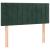 Pat box spring cu saltea, verde închis, 100x200 cm, catifea GartenMobel Dekor