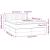 Pat box spring cu saltea, negru, 140x190 cm, catifea GartenMobel Dekor