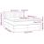 Pat box spring cu saltea, negru, 140x200 cm, catifea GartenMobel Dekor