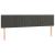 Pat box spring cu saltea, gri închis, 200x200 cm, catifea GartenMobel Dekor