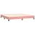 Pat box spring cu saltea, roz, 200x200 cm, catifea GartenMobel Dekor