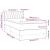 Pat box spring cu saltea, negru, 90x200 cm, catifea GartenMobel Dekor