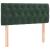 Pat box spring cu saltea, verde închis, 90x200 cm, catifea GartenMobel Dekor