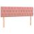 Pat box spring cu saltea, roz, 160x200 cm, catifea GartenMobel Dekor