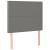 Pat box spring cu saltea, gri închis, 90x200 cm, textil GartenMobel Dekor