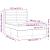Pat box spring cu saltea, albastru, 140x200 cm, textil GartenMobel Dekor