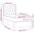 Pat box spring cu saltea, crem, 80x200 cm, textil GartenMobel Dekor