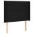 Pat box spring cu saltea, negru, 90x200 cm, textil GartenMobel Dekor