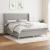 Pat continental, gri deschis, 180x200 cm, material textil GartenMobel Dekor