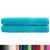 Prosoape premium SOLUND 2 buc. turcoaz 100x200 cm 600 gsm GartenMobel Dekor