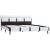 Cadru de pat cu LED, alb, 160 x 200 cm, piele artificială GartenMobel Dekor