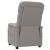 Fotoliu de masaj electric rabatabil, gri taupe, textil GartenMobel Dekor