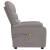 Fotoliu de masaj electric rabatabil, gri taupe, textil GartenMobel Dekor