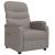 Fotoliu de masaj electric rabatabil, gri taupe, textil GartenMobel Dekor