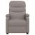 Fotoliu de masaj electric rabatabil, gri taupe, textil GartenMobel Dekor