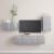 Set de dulapuri TV, 4 piese, gri beton, lemn prelucrat GartenMobel Dekor