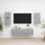 Set de dulapuri TV, 5 piese, gri beton, lemn prelucrat GartenMobel Dekor