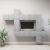 Set de dulapuri TV, 10 piese, gri beton, lemn prelucrat GartenMobel Dekor