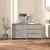 Servante, 2 piese, gri beton, lemn prelucrat GartenMobel Dekor