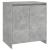 Servante, 2 piese, gri beton, lemn prelucrat GartenMobel Dekor