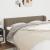 Tăblie de pat cu aripioare gri taupe 163x23x78/88 cm textil GartenMobel Dekor