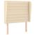Pat box spring cu saltea, crem, 100x200 cm, textil GartenMobel Dekor