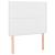 Pat box spring cu saltea, alb, 80x200 cm, piele ecologică GartenMobel Dekor