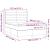 Pat box spring cu saltea, gri deschis, 140x200 cm, catifea GartenMobel Dekor