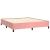 Pat box spring cu saltea, roz, 160x200 cm, catifea GartenMobel Dekor