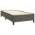 Pat box spring cu saltea, gri închis, 80x200 cm, catifea GartenMobel Dekor