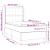 Pat box spring cu saltea, gri deschis, 90x200 cm, catifea GartenMobel Dekor