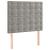 Pat box spring cu saltea, gri deschis, 100x200 cm, catifea GartenMobel Dekor
