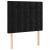 Pat box spring cu saltea, negru, 100x200 cm, catifea GartenMobel Dekor