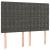 Pat box spring cu saltea, gri închis, 140x200 cm, catifea GartenMobel Dekor