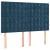 Pat box spring cu saltea, albastru închis, 140x200 cm, catifea GartenMobel Dekor
