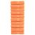 Prosoape mâini premium SOLUND 10 buc portocaliu 30x30 cm 600gsm GartenMobel Dekor