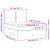 Pat box spring cu saltea, negru, 140x190 cm, piele ecologică GartenMobel Dekor