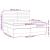 Pat box spring cu saltea, albastru, 200x200 cm, textil GartenMobel Dekor