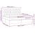 Pat box spring cu saltea, albastru, 200x200 cm, textil GartenMobel Dekor