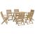 Set mobilier de grădină, 7 piese, lemn masiv de acacia GartenMobel Dekor
