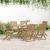 Set mobilier de grădină, 7 piese, lemn masiv de acacia GartenMobel Dekor