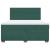 Pat box spring cu saltea, verde închis, 180x200 cm, catifea GartenMobel Dekor
