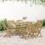 Set mobilier de grădină, 7 piese, lemn masiv de acacia GartenMobel Dekor