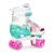 Role reglabile cu roti LED Nils Extreme NQ0187 RAINBOW FitLine Training