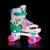 Role reglabile cu roti LED Nils Extreme NQ0187 RAINBOW FitLine Training