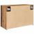 Dulap perete de baie, lemn vechi, 60x25x40 cm, lemn prelucrat GartenMobel Dekor