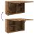 Dulap perete de baie, lemn vechi, 60x25x40 cm, lemn prelucrat GartenMobel Dekor