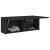 Dulap de perete de baie, negru, 80x25x30 cm, lemn prelucrat GartenMobel Dekor