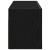 Dulap de perete de baie, negru, 80x25x30 cm, lemn prelucrat GartenMobel Dekor